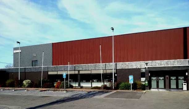 Entrée du Hall Omnisports de Visé