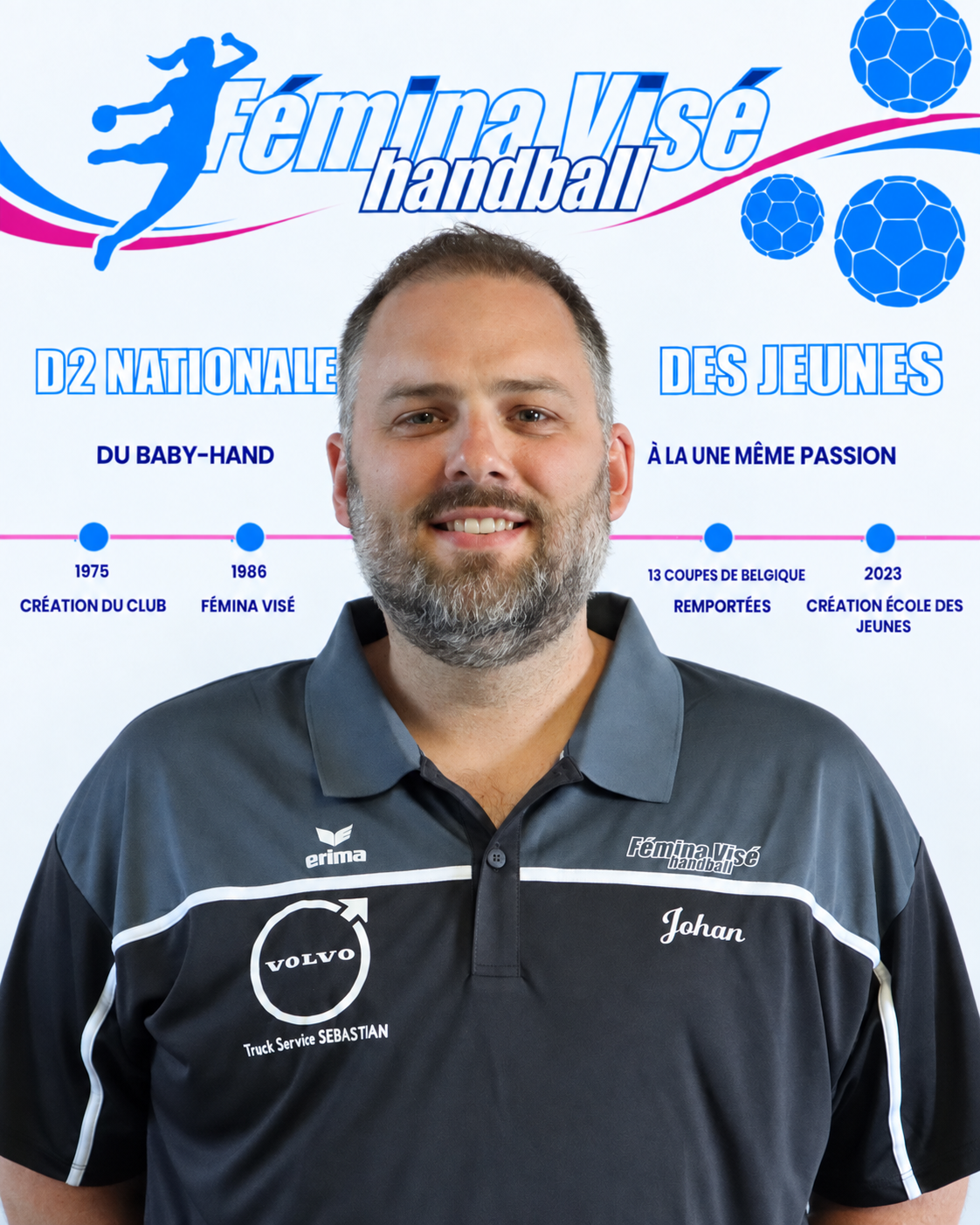 Johan, coach des gardiennes