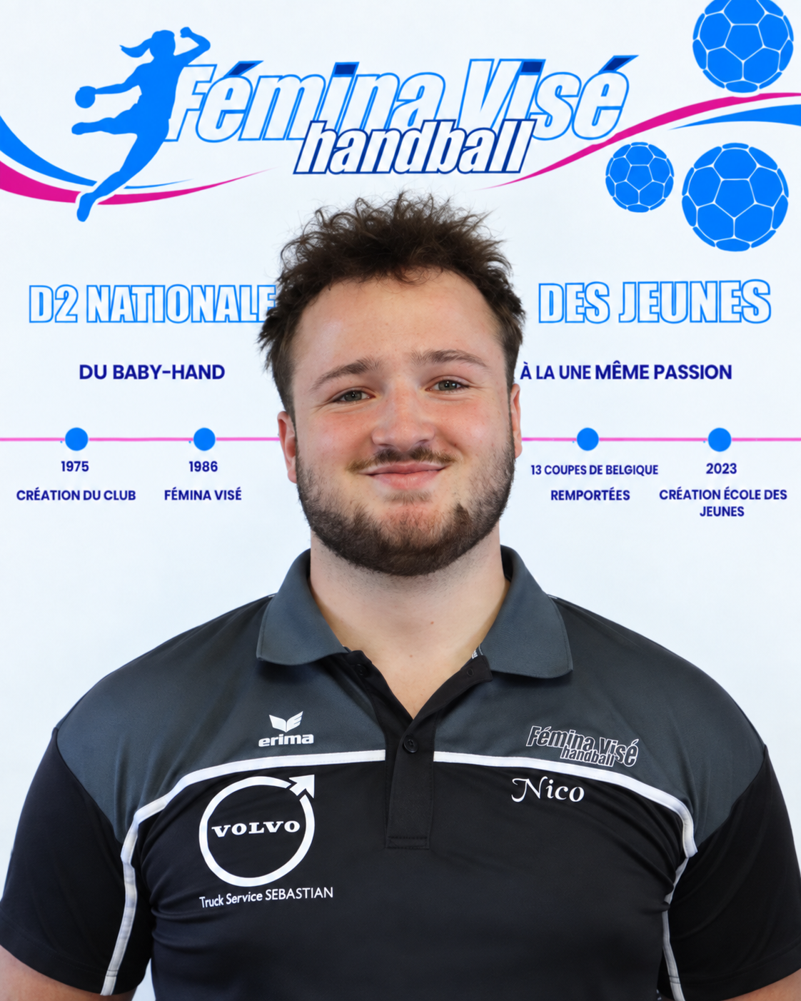 Nico, coach U12 et U14