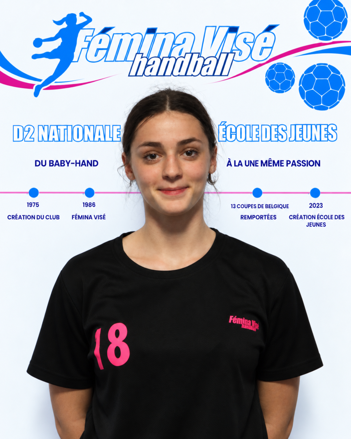 Hailie Driesen, joueuse du Fémina Visé