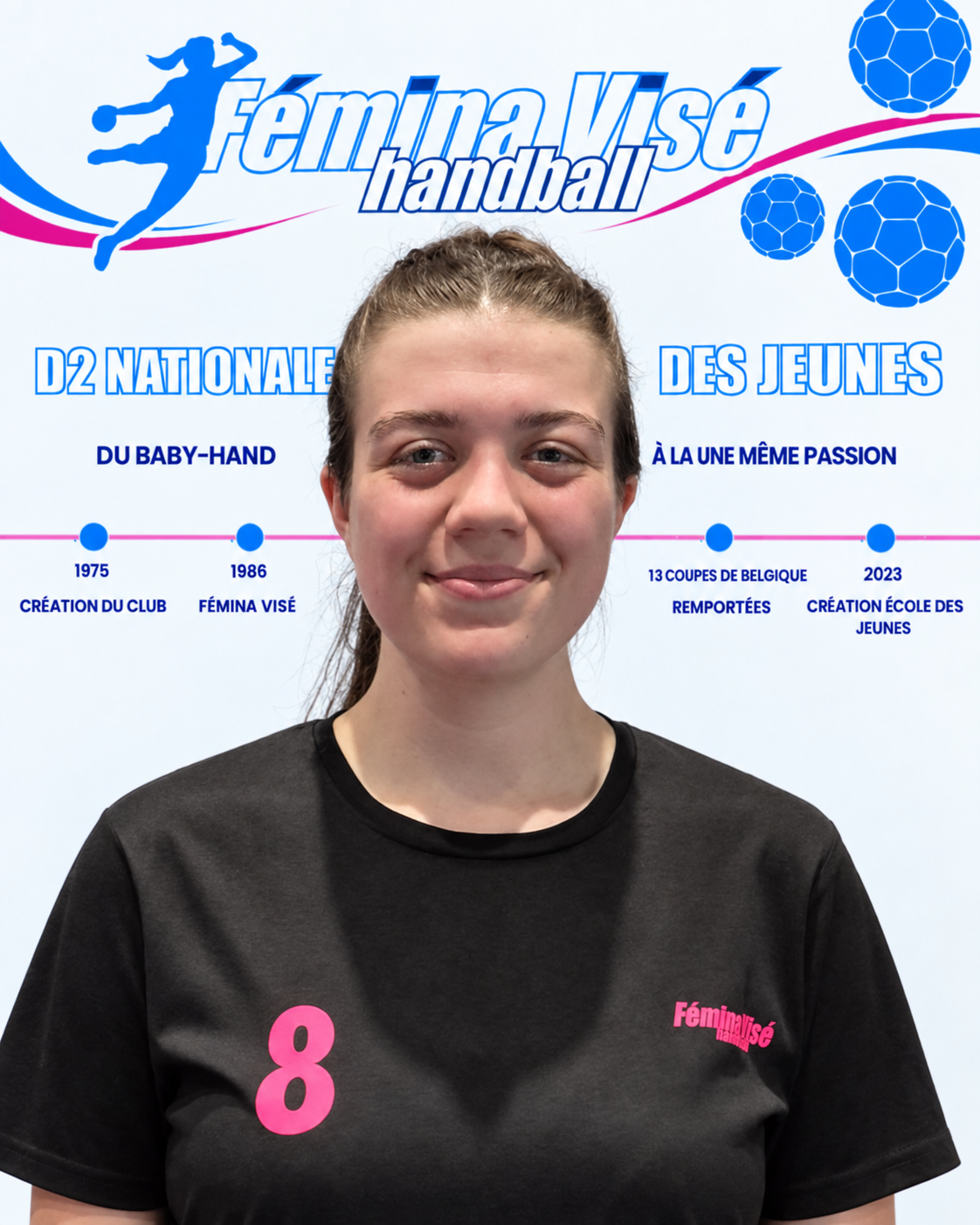 Lena Thonon, joueuse du Fémina Visé